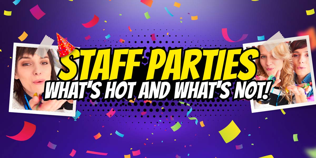 Staff Party Accessories, Gifts and Ideas banner image