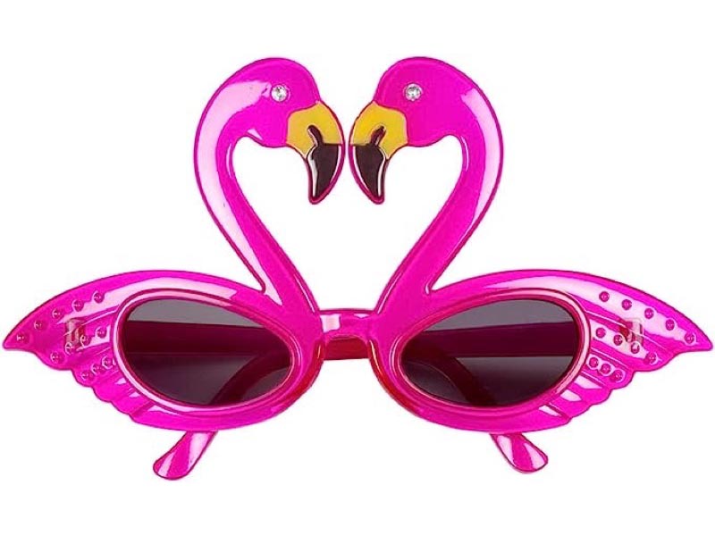 Festival  Fun Flamingo Glasses