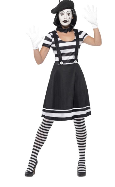 Womens Mime Costumes at FunPlace.ie