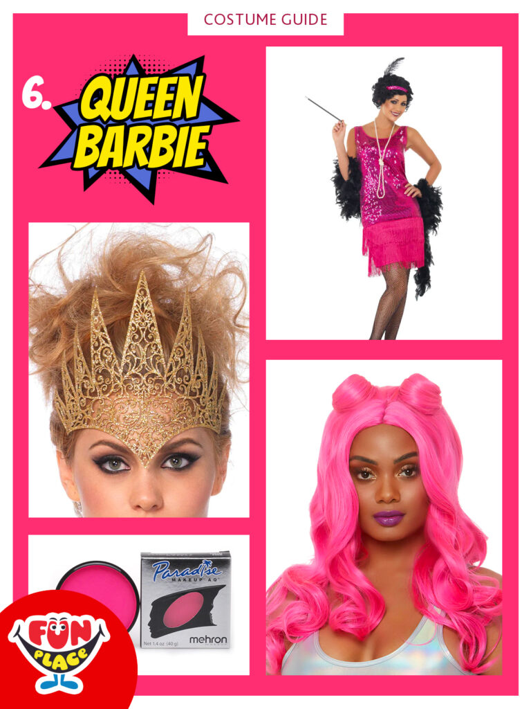 Queen barbie costume guide