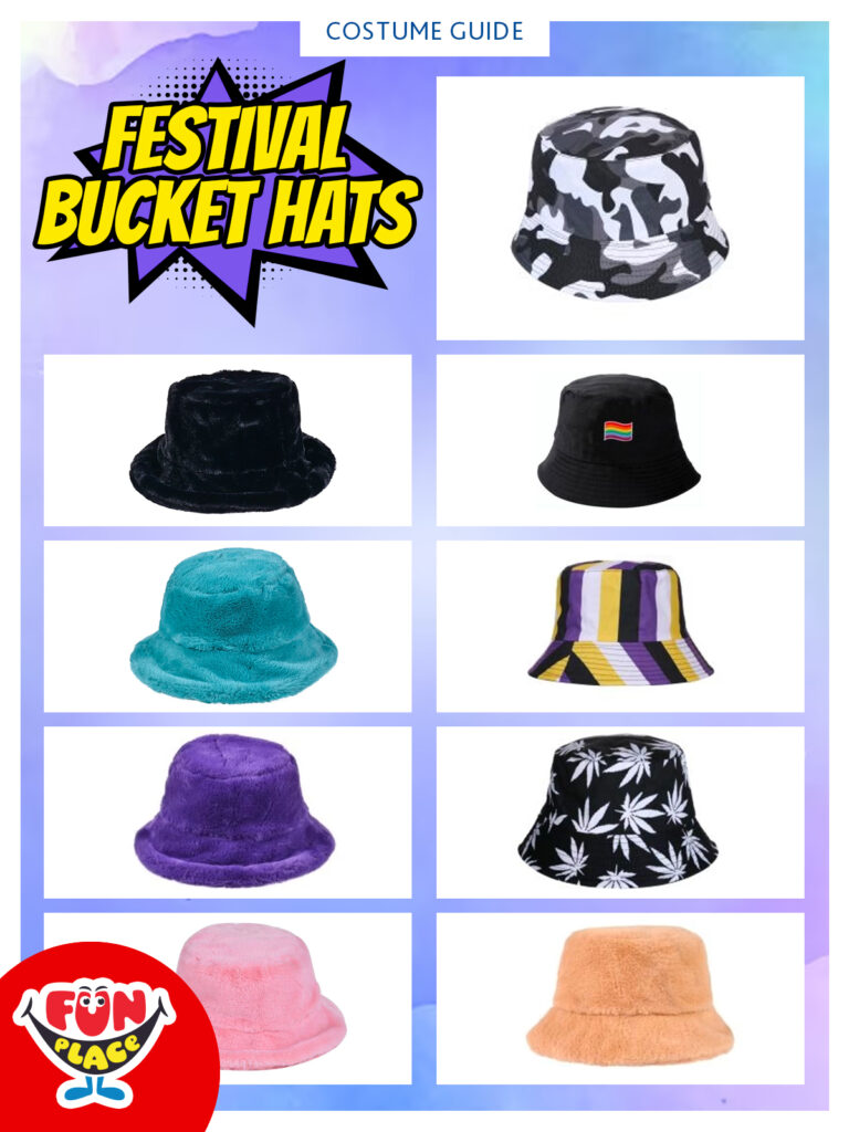 Festival bucket hats