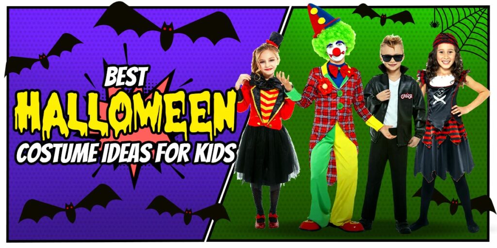 Best Halloween costumes for kids 2023 banner