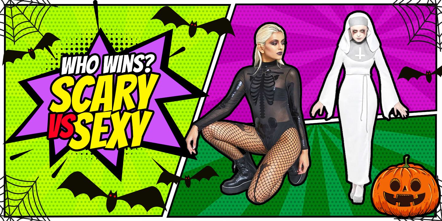 scary vs sexy costumes banner for fun place site