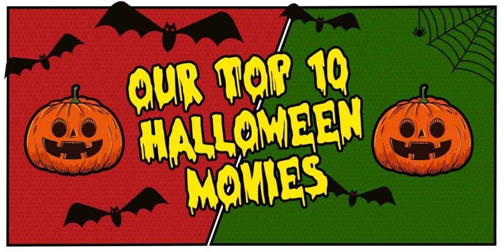 Top 10 Halloween Films banner