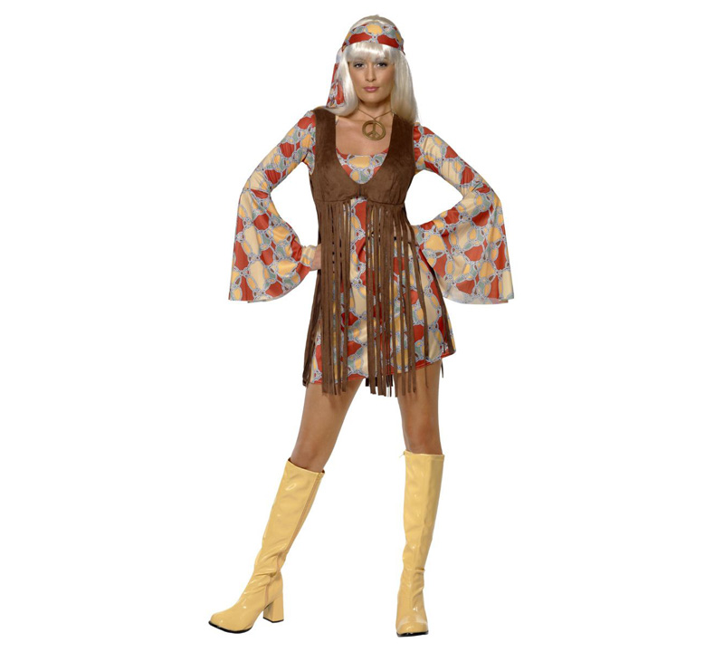 Hippy Womens Halloween Costume