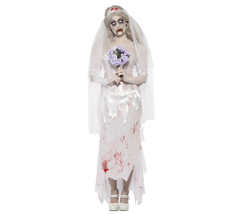 Zombie Bride Womens Halloween Costume
