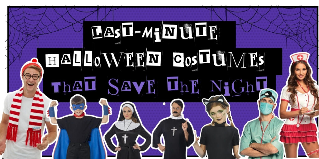 Last-Minute Halloween Costumes That Save the Night